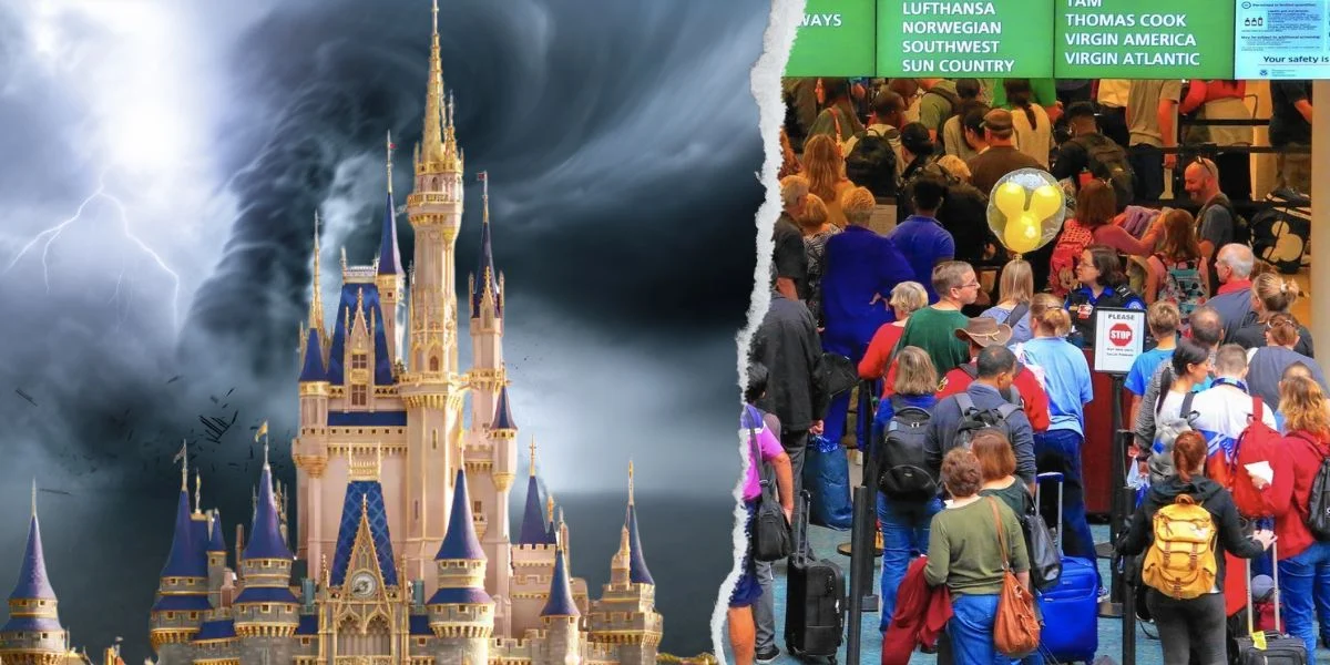 Disney Guests Stranded at Orlando Airport Amid ‘Life-Threatening’ Weather Alert